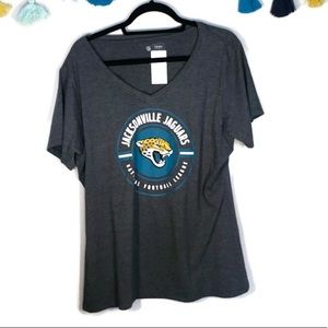 Jacksonville Jaguars V neck Top